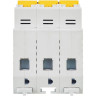 Автоматический выключатель IEK ВА47-60M 3Р 16А 6кА С - MVA31-3-016-C